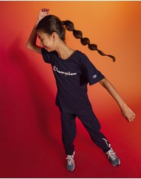 Champion - Champion Script Short Sleeve Tee - Kids-Teens