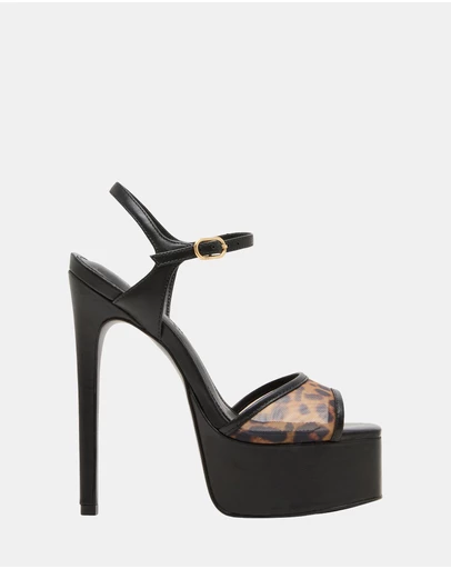 Steve Madden - Cologne Leopard Multi Heels