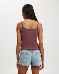 Cotton On - Goldie Rib Scoop Cami