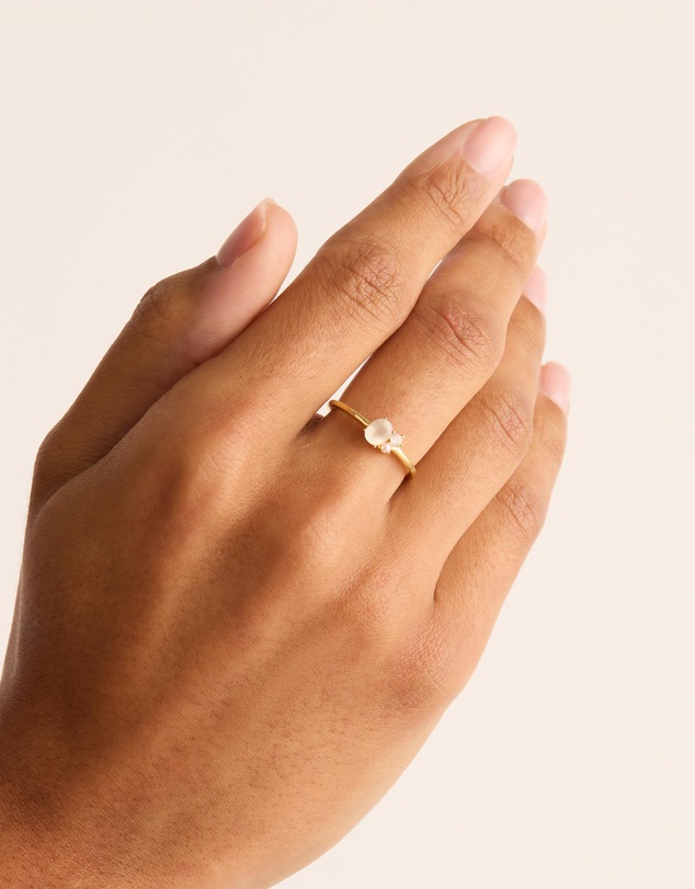 By Charlotte - Gold Kindred June Ring