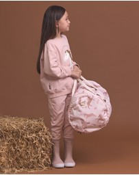 Crywolf - PACKABLE DUFFEL Blush Ponies