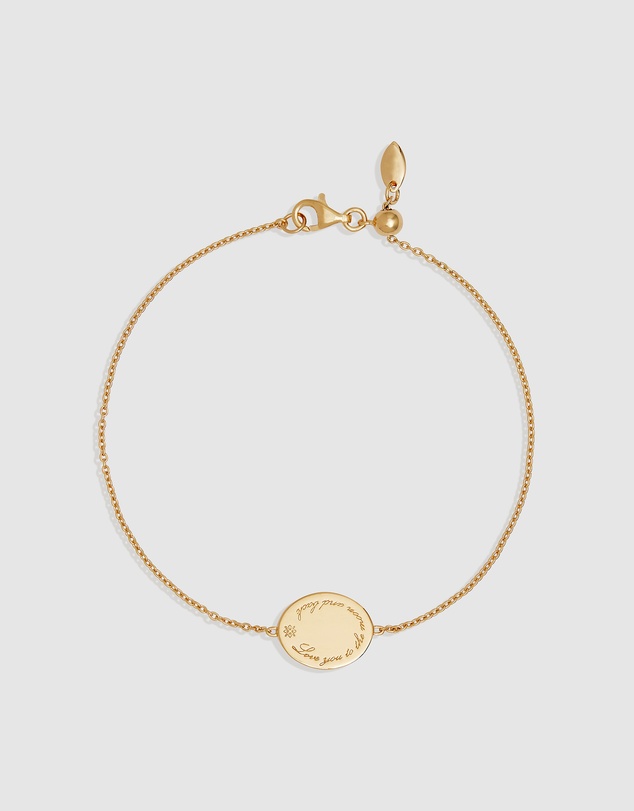 By Charlotte - Love You to the Moon and Back Bracelet