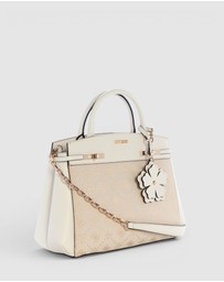 GUESS - Melinda Triple Compartment Satchel Bag