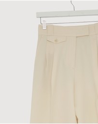 Revibe - Repaired Shona Joy Irena High Waisted Tailored Pants - AU 8