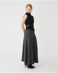 Forcast - Gina A-Line Knit Skirt