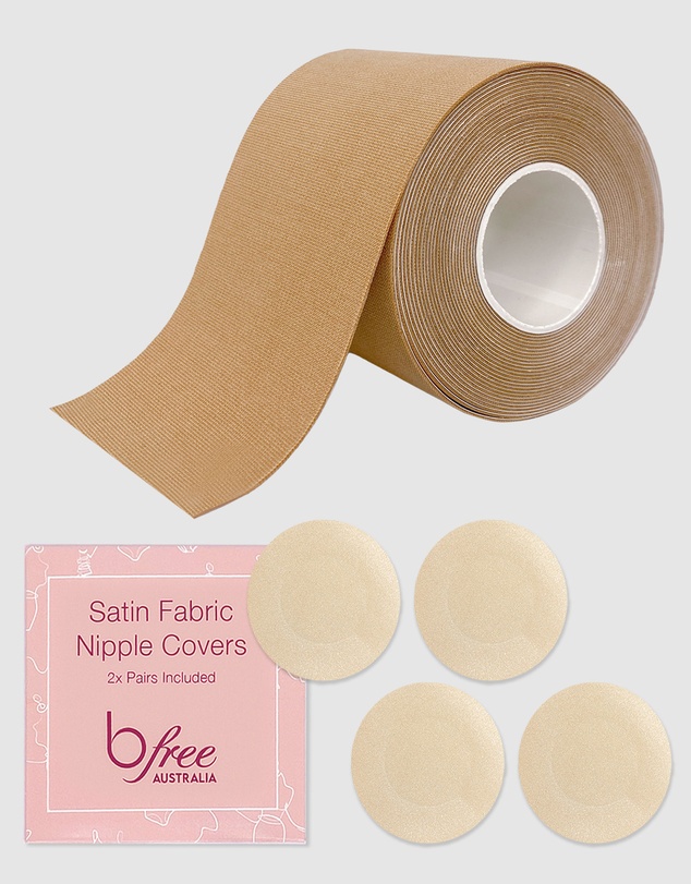 B Free Intimate Apparel - Strong Lift Boob Tape – 5m & Nipple covers