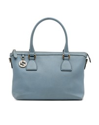 Pre-Loved by Azura Reborn - Pre-Loved Leather Interlocking G Charmy Satchel
