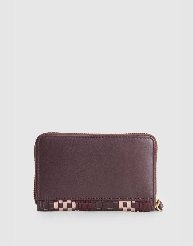 Evity - Nina Leather Zip Medium Wallet