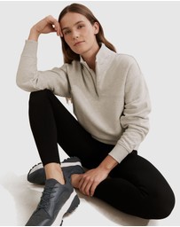 Country Road - Australian Cotton Zip Collar Sweat