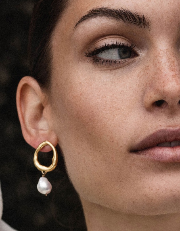 Haze & Glory - ICONIC EXCLUSIVE - La Pearl Earrings - Gold