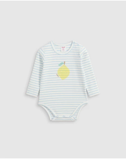 Seed Heritage - Stripe Rib Bodysuit