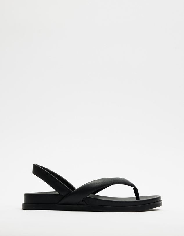 AERE - Leather Sling Back Thongs