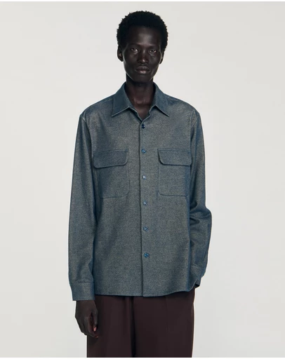 Sandro - Flannel Pocket Shirt