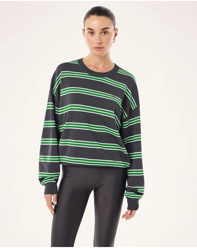 P.E Nation - Retreat Stripe Sweater