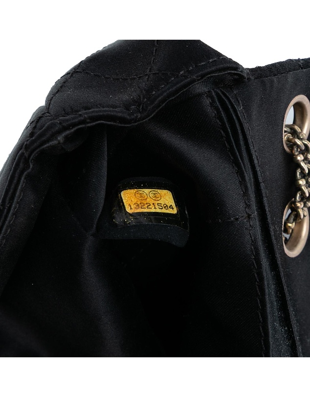 Pre-Loved by Azura Reborn - Pre-Loved Quilted Satin Precious Jewel East West Flap