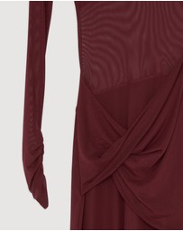 Revibe - Repaired MISHA Abelia Mesh Dress - AU 6