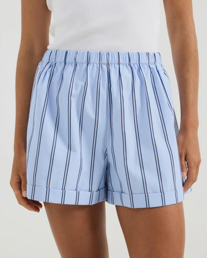 Atmos&Here - Kate Cotton Poplin Shorts