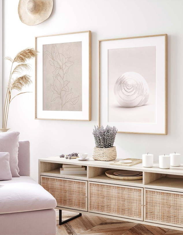 Olive et Oriel - Terra Botanica I Art Print