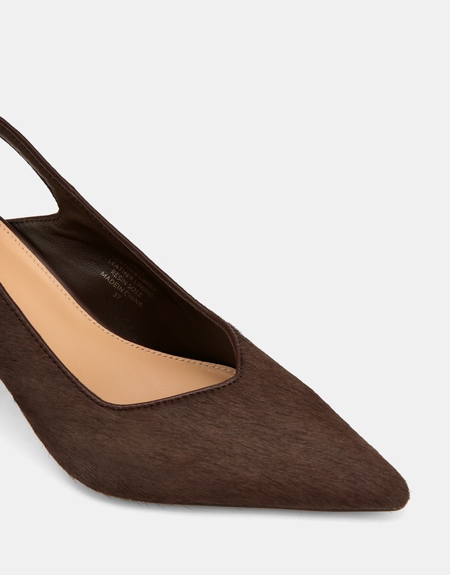 Wittner - Lilly Hair-on Leather Slingbacks