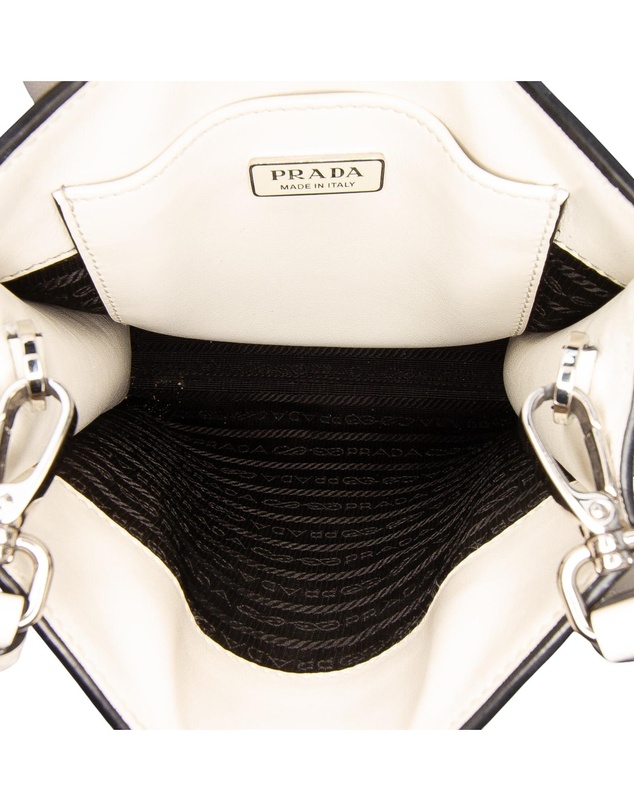 Pre-Loved by Azura Reborn - Pre-Loved Mini Soft Calf Logo Drill Satchel