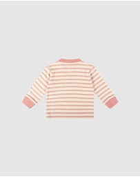 Kynd Baby - Stripe Top in Pearl Stripe