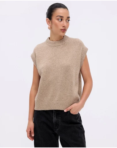 Minima Esenciales - Shea Wool Silk Blend Vest