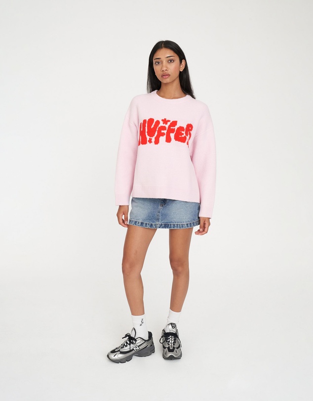 Huffer - Intarsia Knit/Chill Out