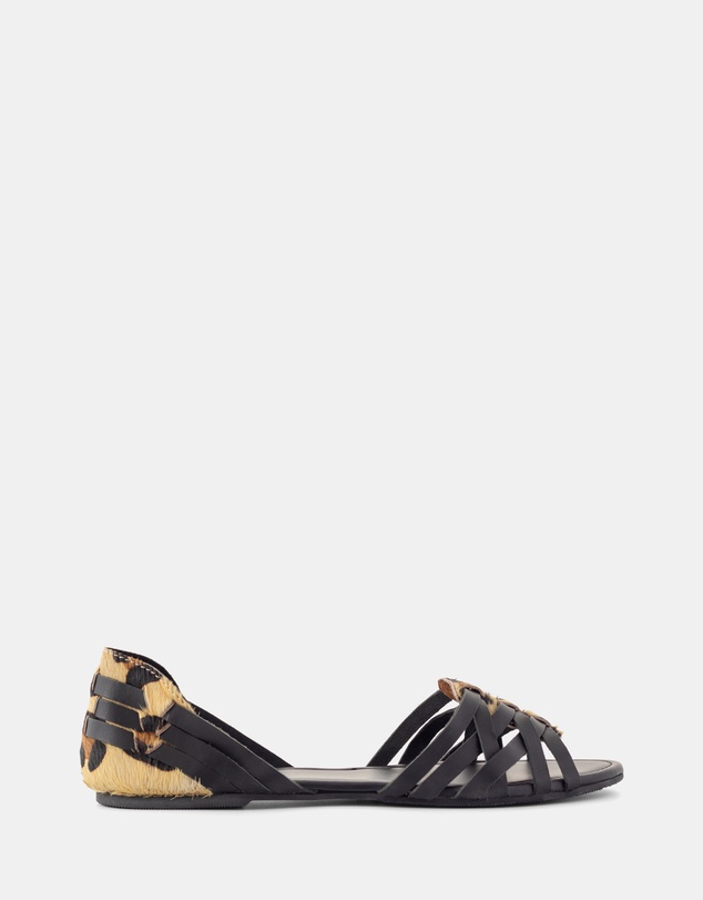 Just Because - Kairo Leather Flat Sandals