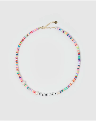 Miz Casa and Co - Gemini Star Sign Necklace