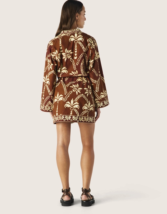 MOS The Label - Deia Print Mini Dress