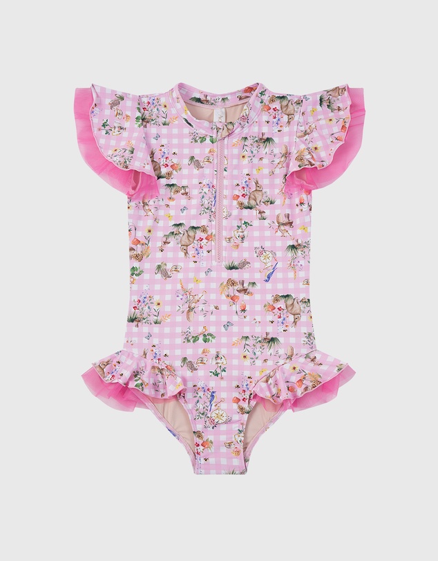 Aqua Blu Kids - Robin Short Sleeve One Piece - Kids