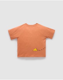 Purebaby - Anteater Oversized Tee -Kids-Babies
