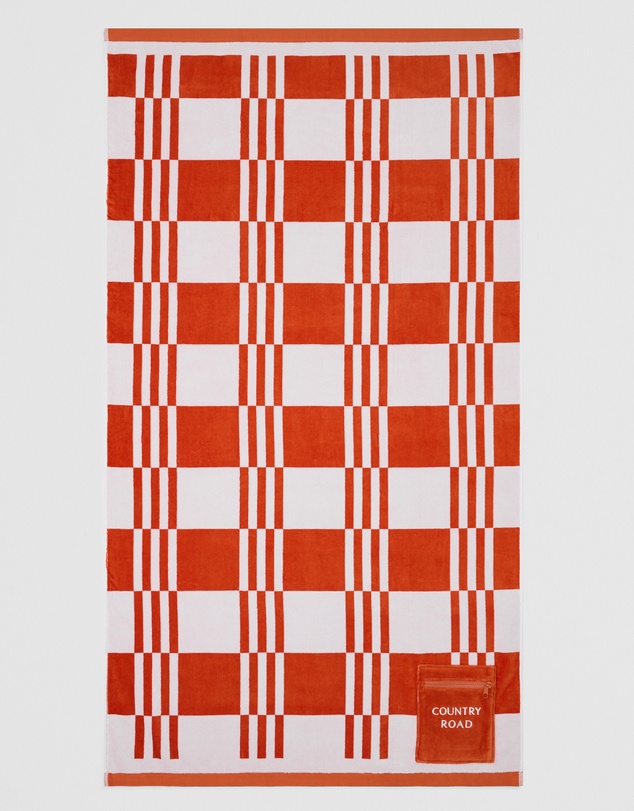 Country Road - Eyre Australian Cotton Beach Towel