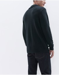 UNISON - Knit L/S Polo