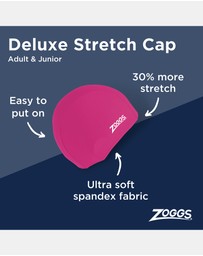 Zoggs - Delux Stretch Cap - Kids