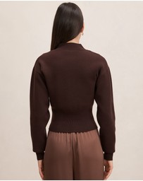 Forever New - Hanna Zip Knitted Jacket