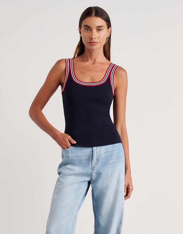 Jag - Lydia Stripe Knit Tank