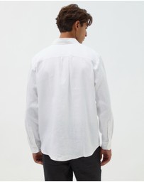 AERE - Resort Linen LS Shirt