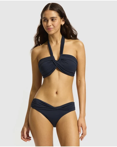 Seafolly - Seafolly Collective Twist Band Mini Hipster Bikini Bottom