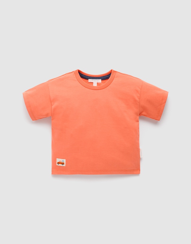 Purebaby - Basic Heavy Weight Tee-Kids-Babies
