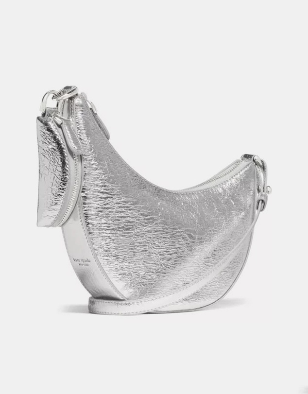 Kate Spade - Duo Crinkle Metallic Leather Mini Shoulder Bag