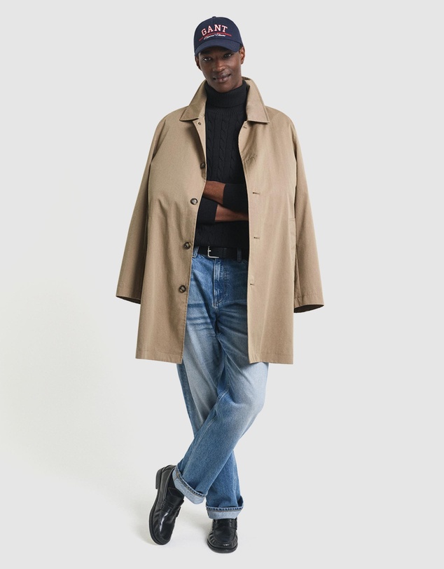 Gant - Cotton Cable Turtle Neck