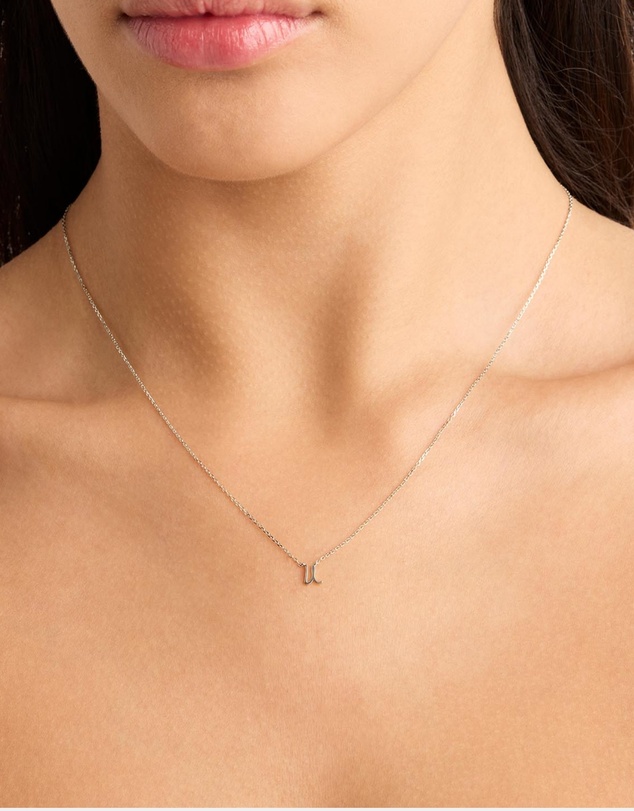 By Charlotte - Love Letter Necklace - U