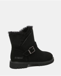 EVERAU - EverAU Ugg Polarwalk Double Faced Sheepskin Upper Fashion Boots