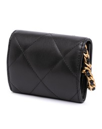 Pre-Loved by Azura Reborn - Pre-Loved Lambskin 19 Flap Coin Purse With Chain