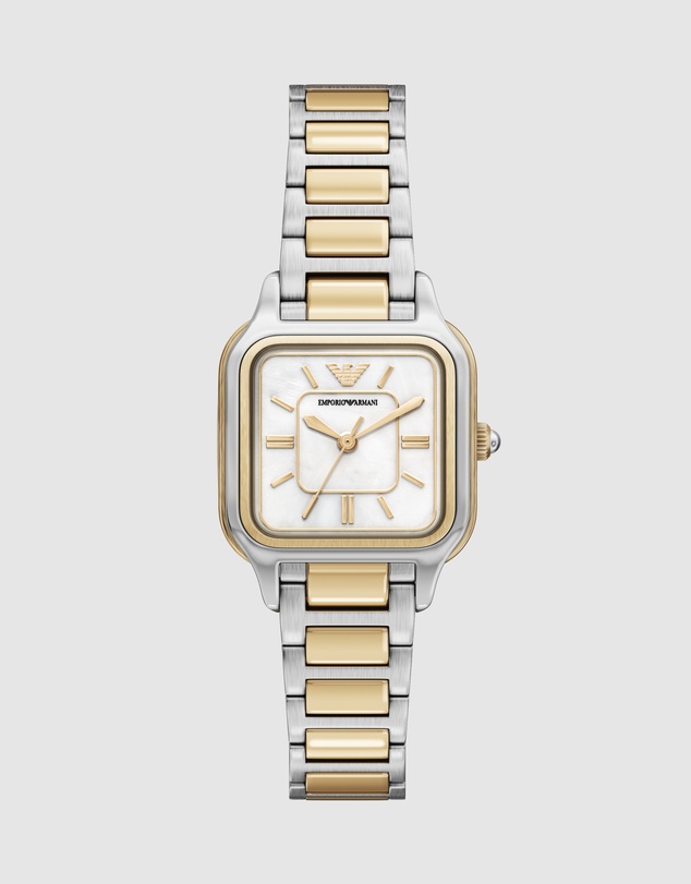 Emporio Armani - Two Tone Analogue Watch