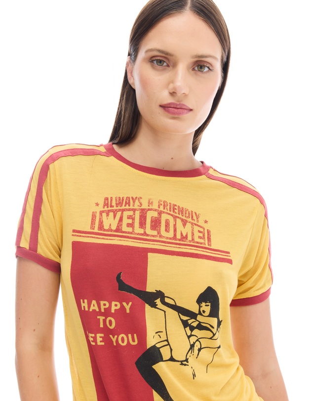 THE TALES - Happy To See You Retro Sports Tee