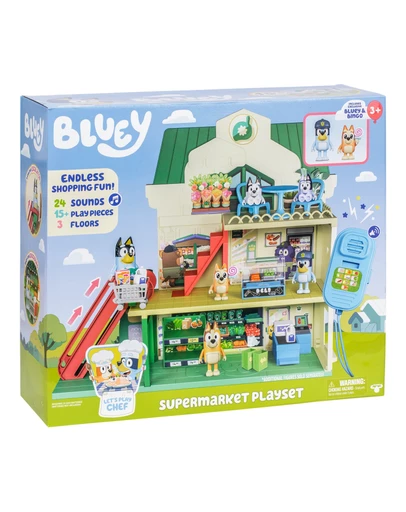 Bluey - Supermarket Playset