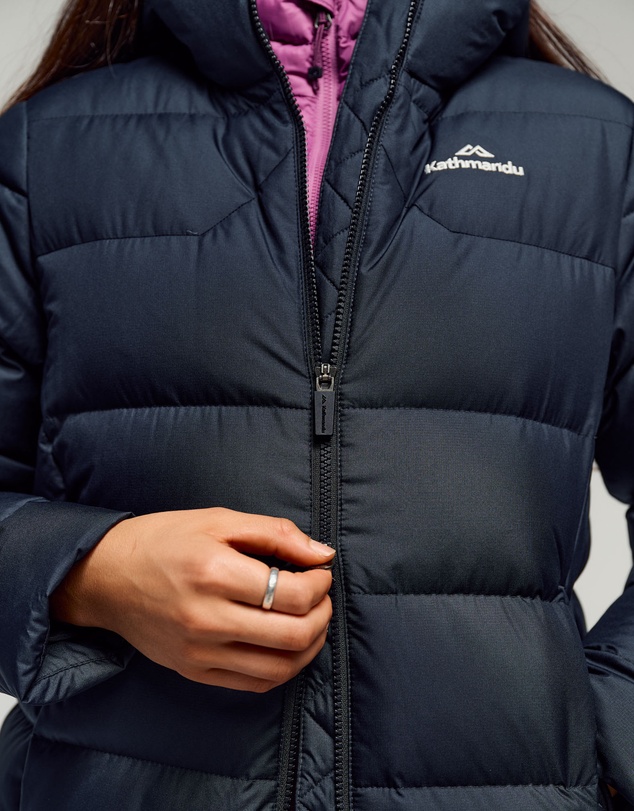 Kathmandu - Epiq Down Hooded Long Parka v2