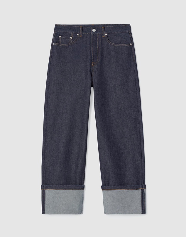 COS - Facade Turn-Up Straight-Leg Jeans
